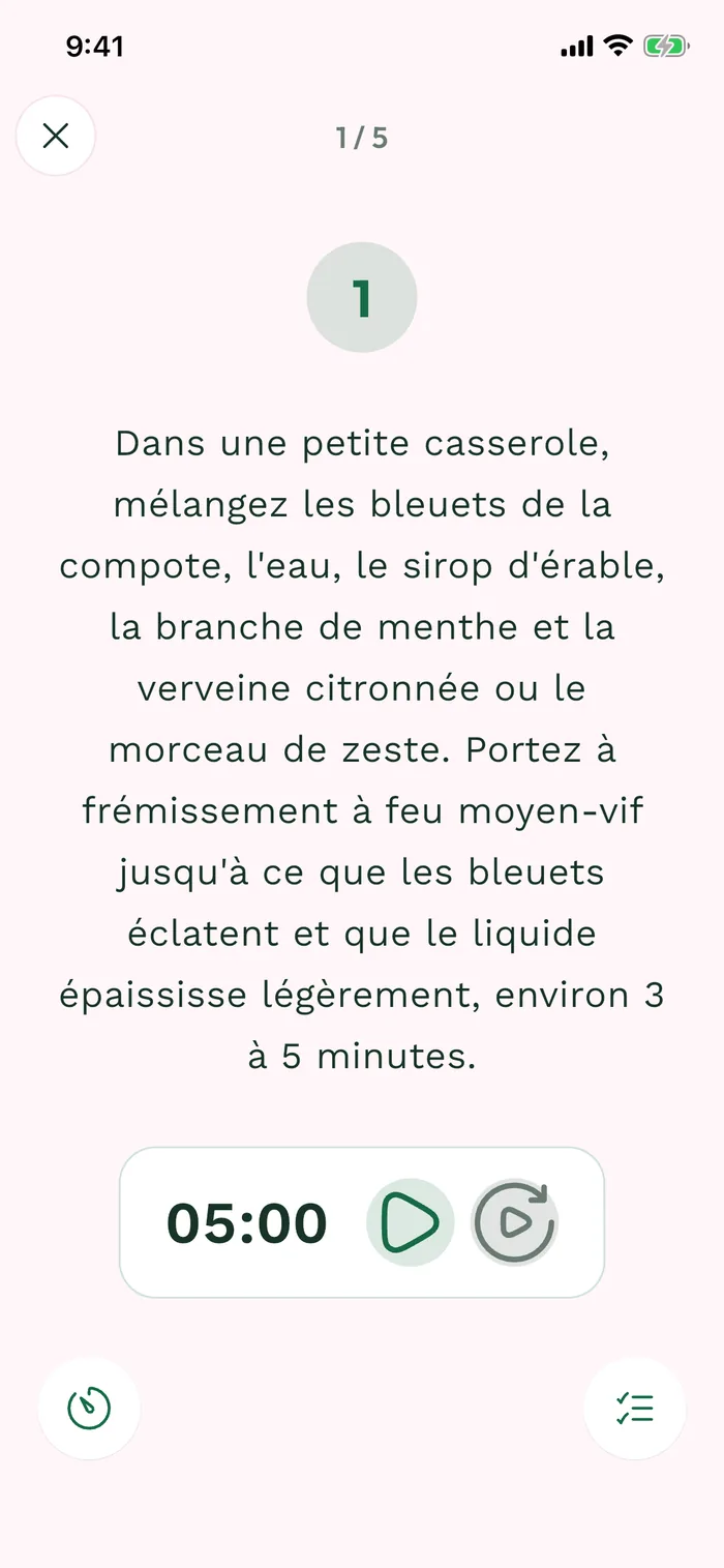 Écran Karro illustrant l’étape 3