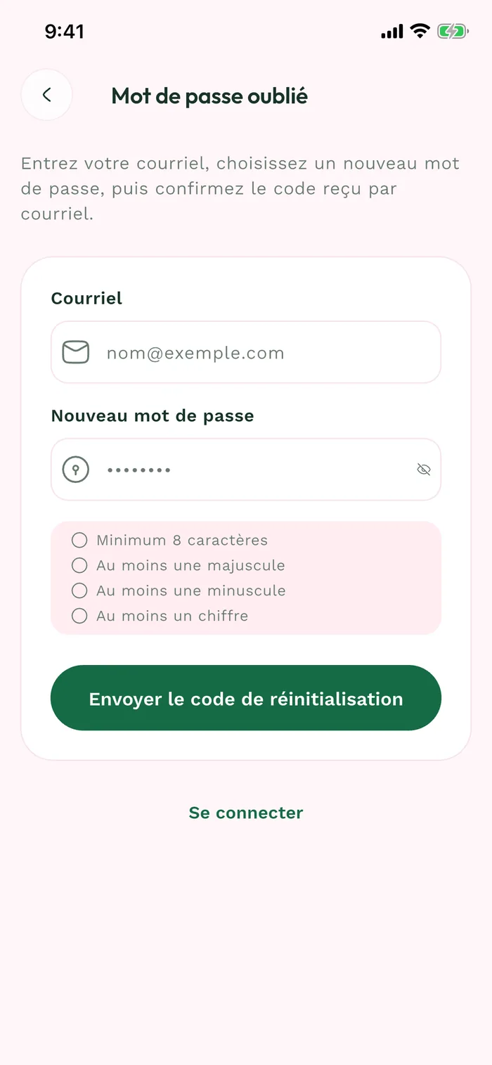 Écran Karro illustrant l’étape 2